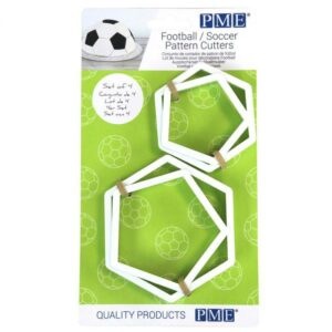 Vykrajovátka na fotbalový míč různé velikosti 4ks PME