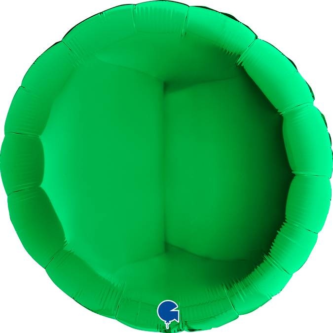 Nafukovací balónek kulatý 91cm zelený Grabo