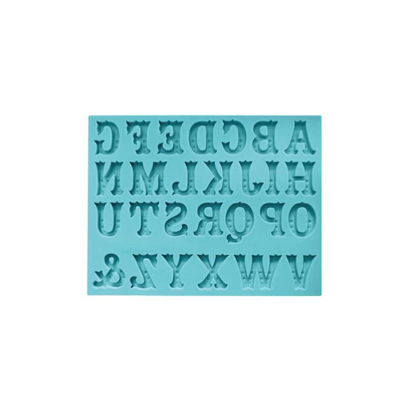 Silikonová formička abeceda Western Cakesicq