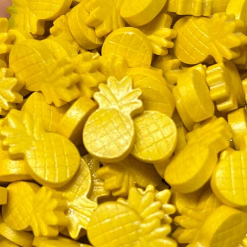 Cukrové zdobení 40g 3D ananas Scrumptious