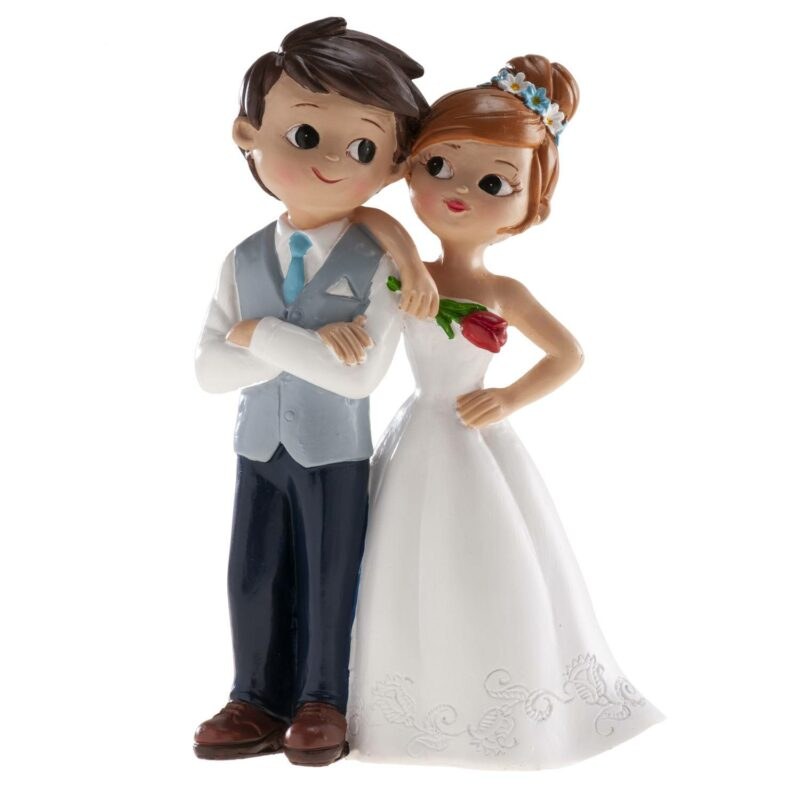 Svatební figurka na dort 16cm Dekora