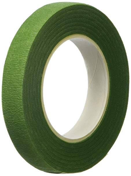 Papírová páska na květinové dráty 12 mm 27m světle zelená Decora