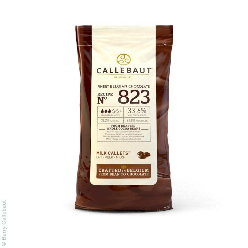 Čokoládová poleva mléčná -1kg Callebaut