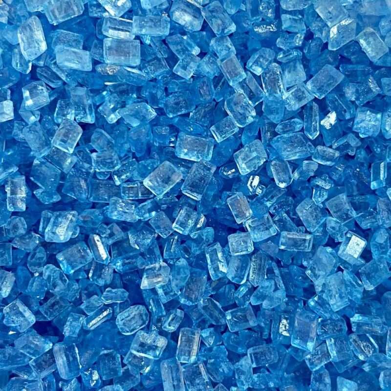 Cukrové krystalky 80g Indigo blue Scrumptious