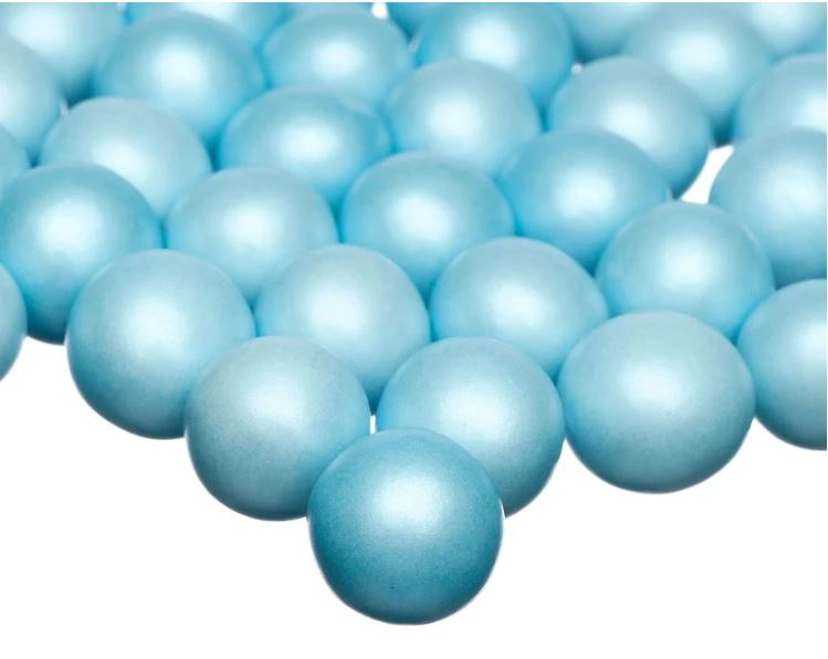 Zdobení modré čoko kuličky XXL 130g Happy Sprinkles