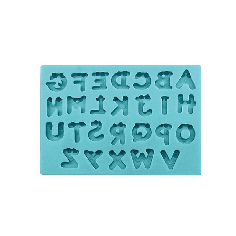 Silikonová formička abeceda Smile Cakesicq