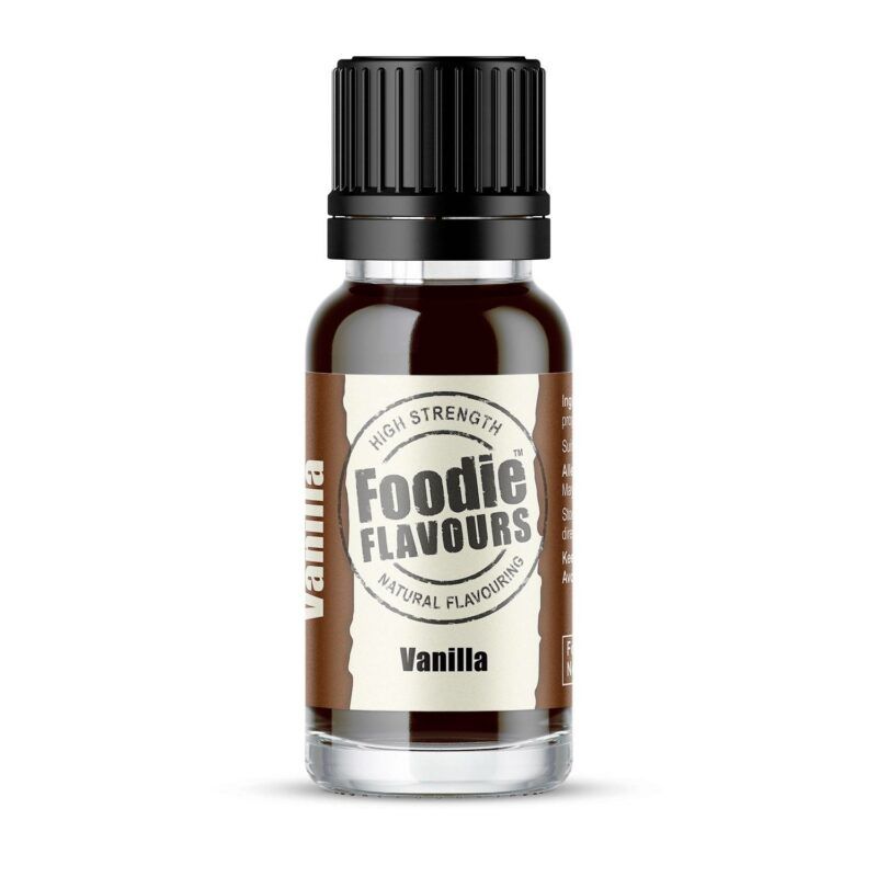 Přírodní koncentrované aroma 15ml vanilka Foodie Flavours