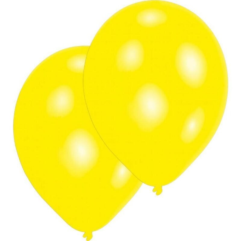 Latexové balónky žluté 10ks 27
