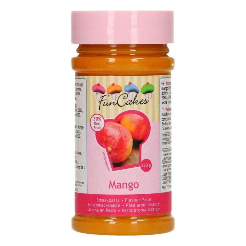 Ochucovací pasta mango 100g FunCakes