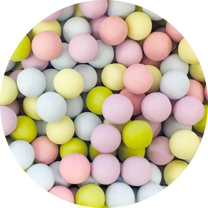 Čokoládové perly barevné 9 mm (200 g) dortis