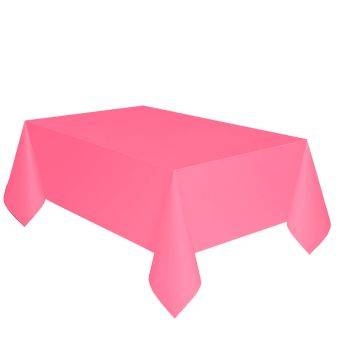 Papírový ubrus růžový 137x274 cm Amscan