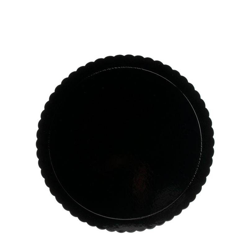Černá podložka pod dort 25cm/3mm Dekora