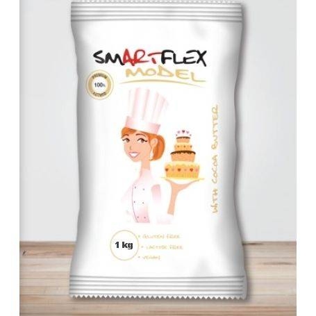 Smartflex Model s kakaovým máslem 1 kg v sáčku (Modelovací hmota na dorty) Smartflex