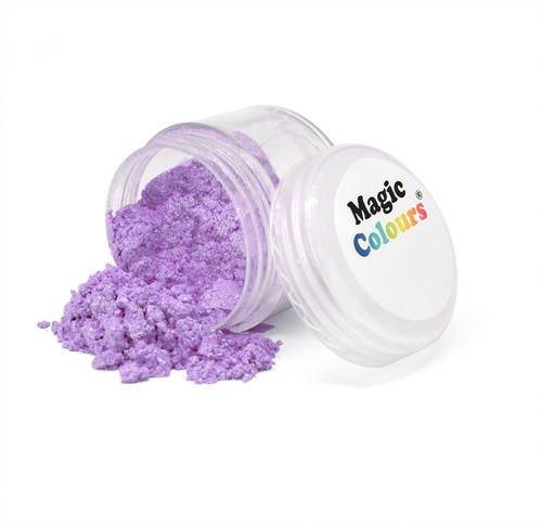 Jedlá prachová perleťová barva 8ml Lavender Spark Magic Colours