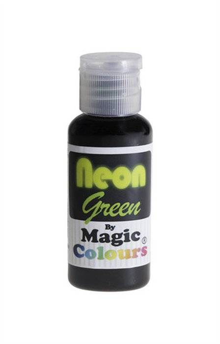 Neonová gelová barva 32g Green Magic Colours