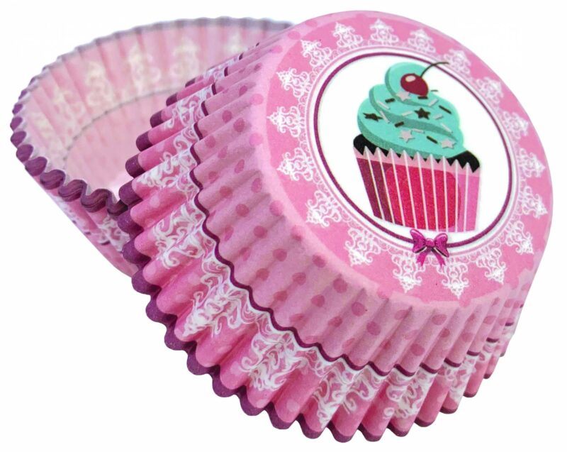 Košíčky na muffiny motiv cupcake (50 ks) Alvarak
