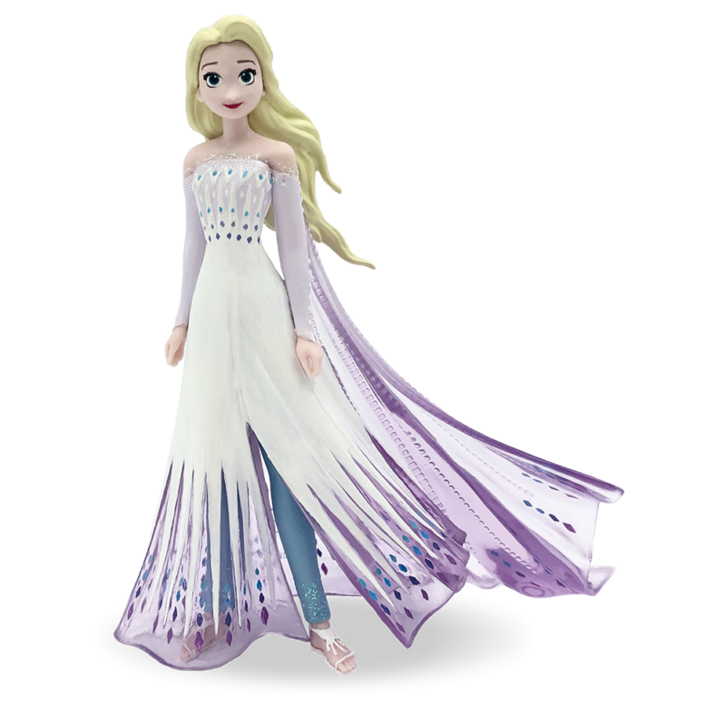 Figurka na dort Elsa bílé šaty 9